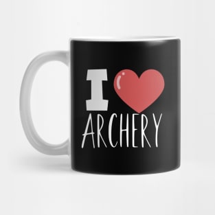 I love archery Mug